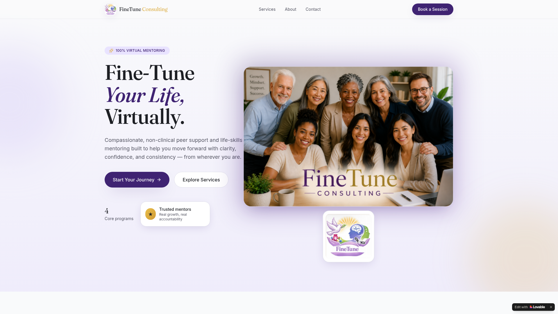 FineTune Mentors preview